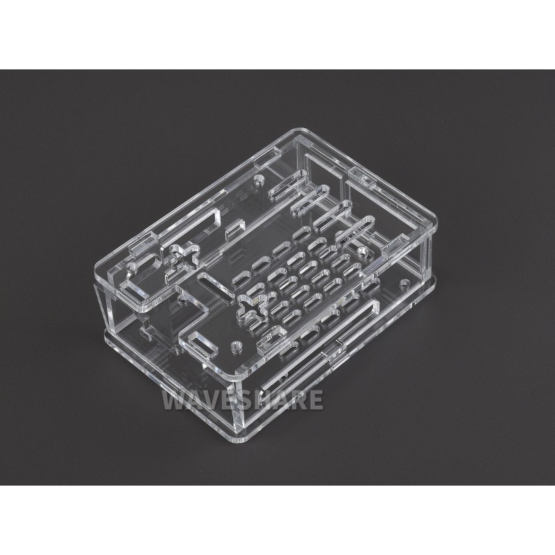 Clear Acrylic Case for Raspberry Pi 5, Supports installing Official Active Cooler