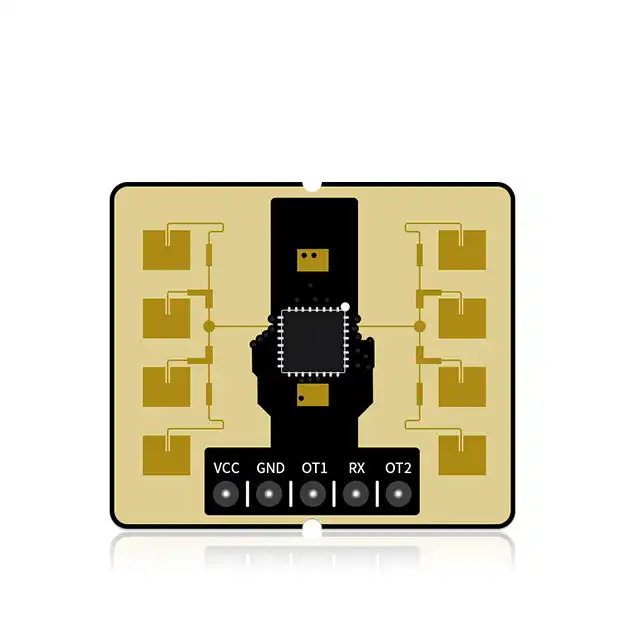 Ai-Thinker 24G multi-target human movement trajectory positioning and tracking radar module Rd-03D onboard PCB antenna