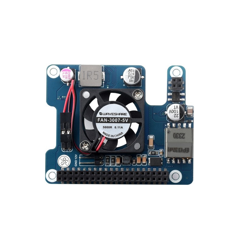 Waveshare  Power Over Ethernet HAT (F) For Raspberry Pi 5