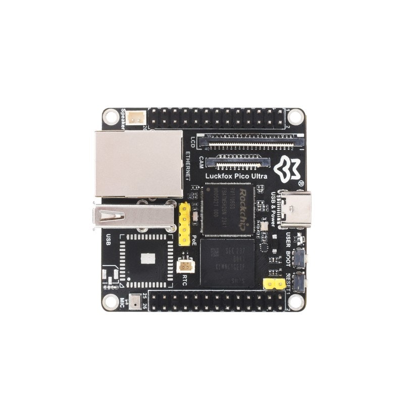 Luckfox Pico Ultra RV1106 Linux Micro Development Board Wifi PoE Kit