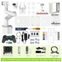 JetCobot 7-axis visual collaborative robotic arm for Jetson NANO 4GB or With Jetson Orin NX 16GB