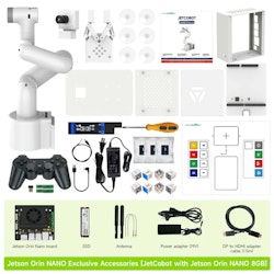 JetCobot 7-axis visual collaborative robotic arm for Jetson NANO 4GB or With Jetson Orin NX 16GB