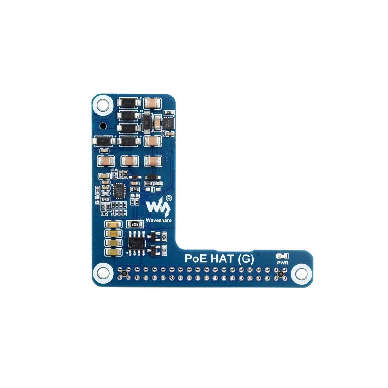 Power Over Ethernet HAT (G) For Raspberry Pi 5, 5V 5A Output