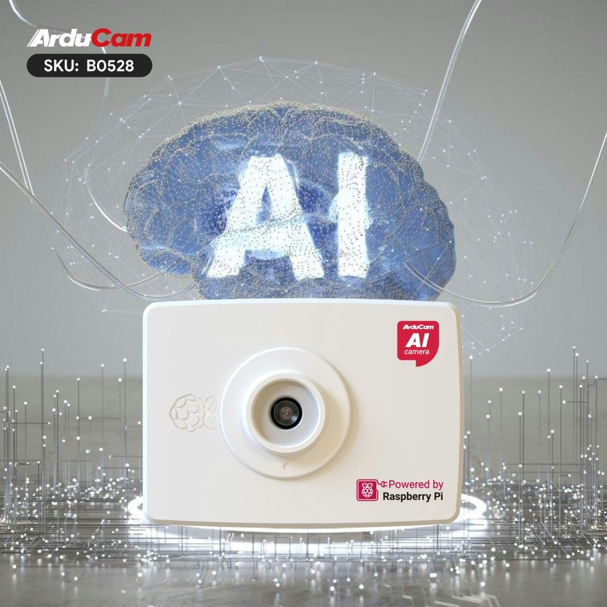 Arducam Pivistation 5 AI Camera 64MP Pro All-in-one Raspberry Pi 5 AI Camera Kit