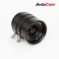 Arducam CS-Mount Lens for Raspberry Pi High Quality Camera, 12mm Focal Length with Manual Focus