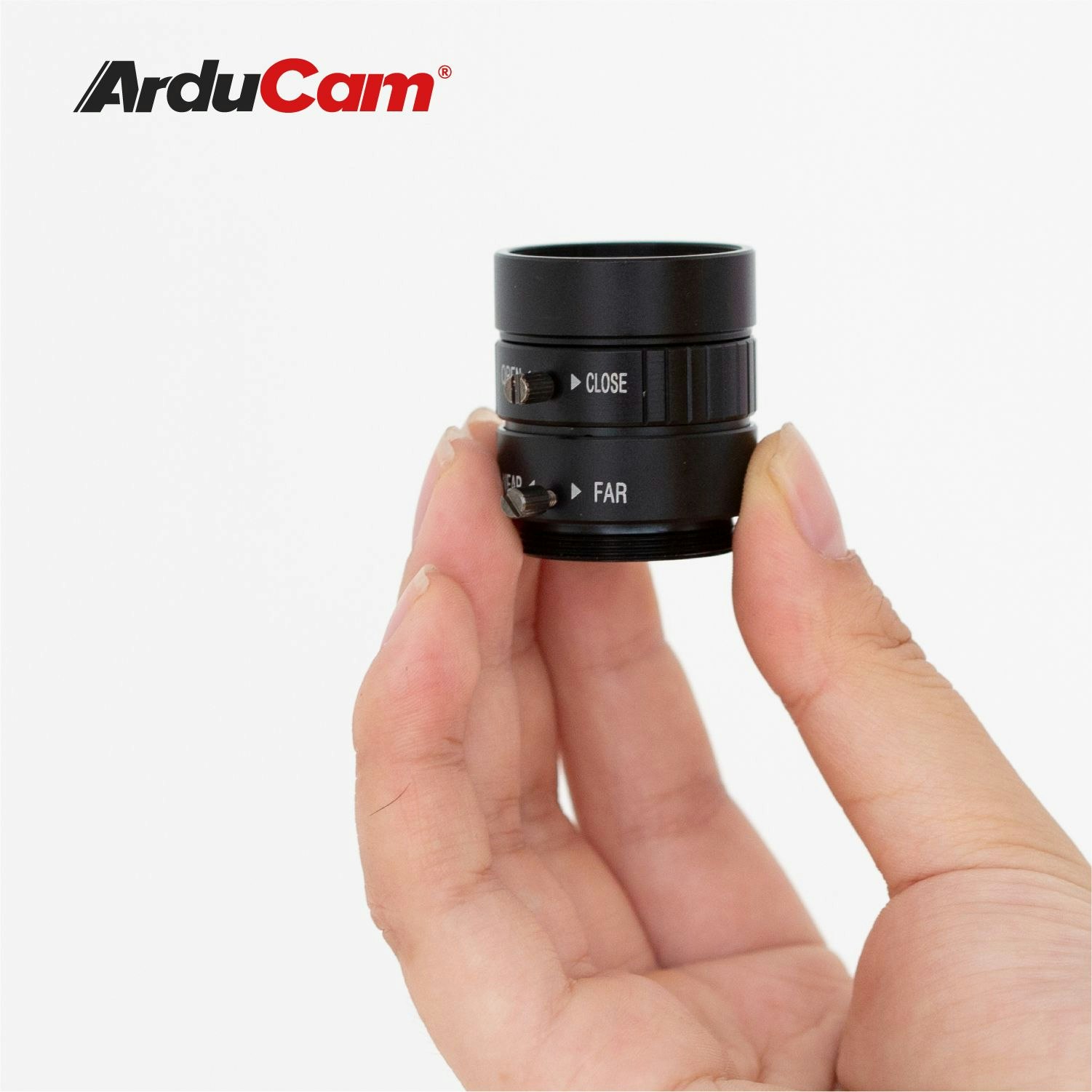 Arducam CS-Mount Lens for Raspberry Pi High Quality Camera, 12mm Focal Length with Manual Focus