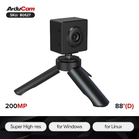 Arducam 200MP Motorized Focus USB 3.0 Camera Module