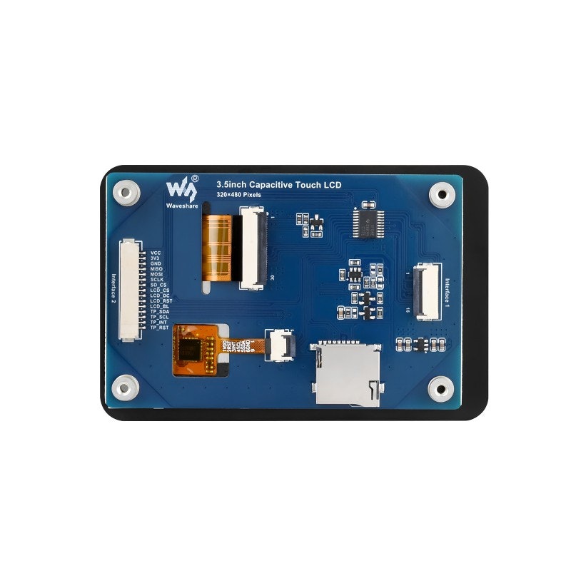 3.5-inch IPS Touch Display with ST7796S Driver & FT6336U Controller