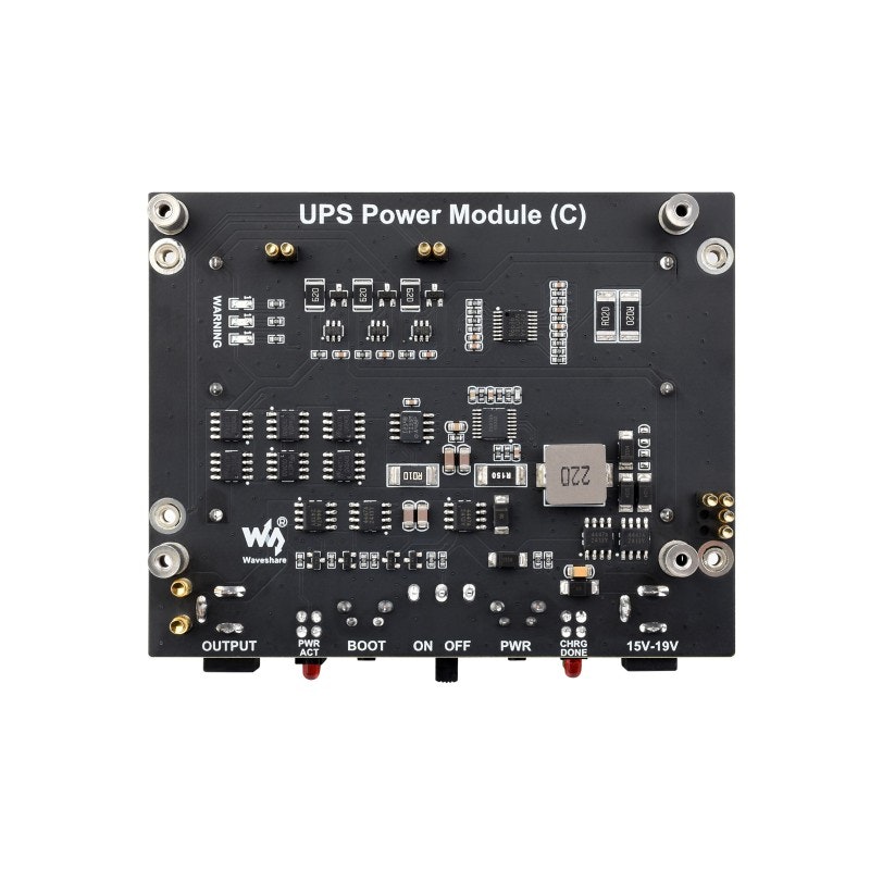 Uninterruptible Power Supply UPS Module (C) For Jetson Orin, Supports 21700 Li battery