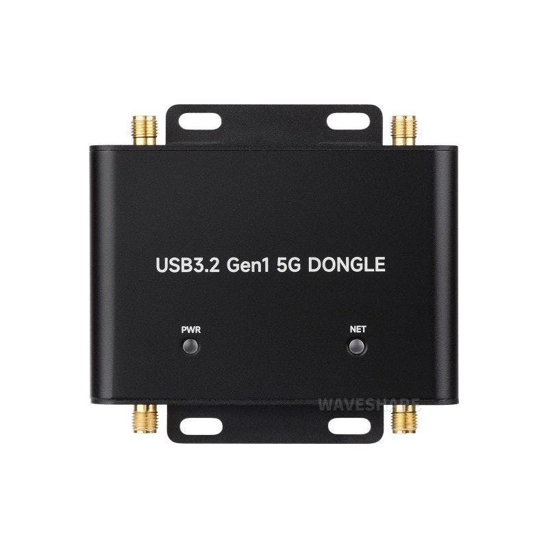 RM530N-GL 5G DONGLE Expansion Board: USB 3.2, Aluminum Alloy Case, Quad Antennas & Global 5G Support