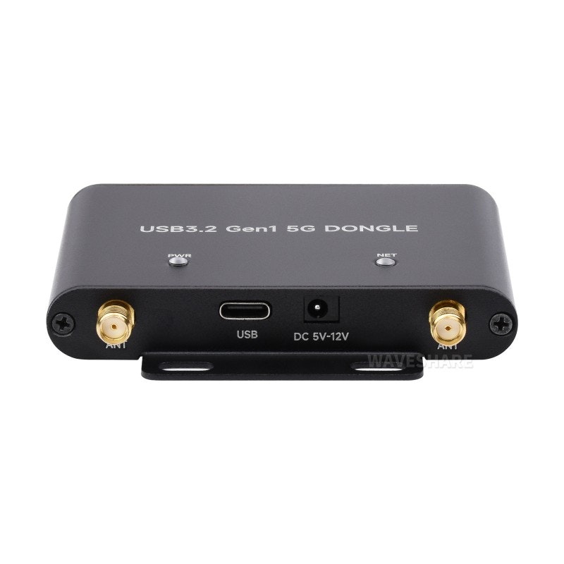 RM530N-GL 5G DONGLE Expansion Board: USB 3.2, Aluminum Alloy Case, Quad Antennas & Global 5G Support