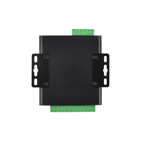 8-Channel RS485-to-Ethernet Serial Server | Independent Channels, Rail-Mount Industrial Isolated Module | PoE