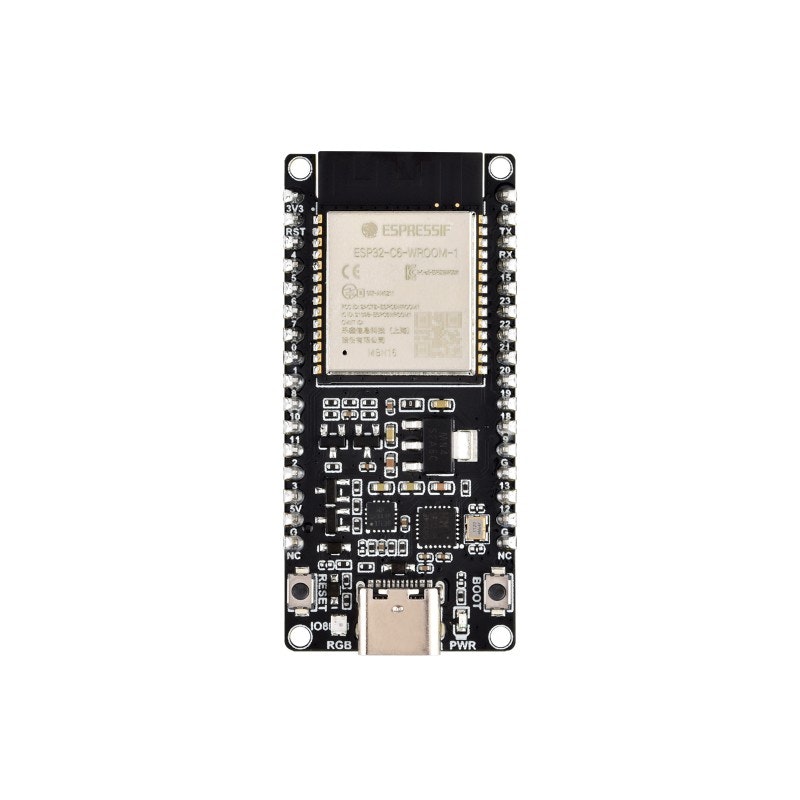 ESP32-C6-WROOM-1-NX WiFi 6 Development Board | 160MHz Single-Core MCU | USB/UART Support