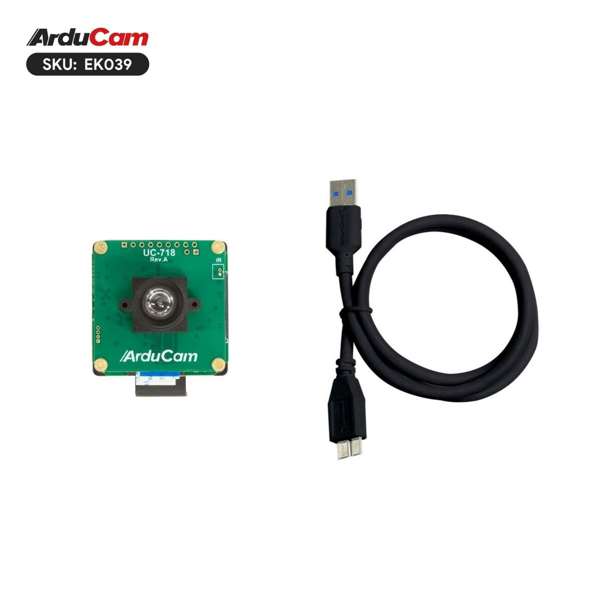 Arducam 5MP OX05B1S RGBIR Global Shutter Camera Evaluation Kit