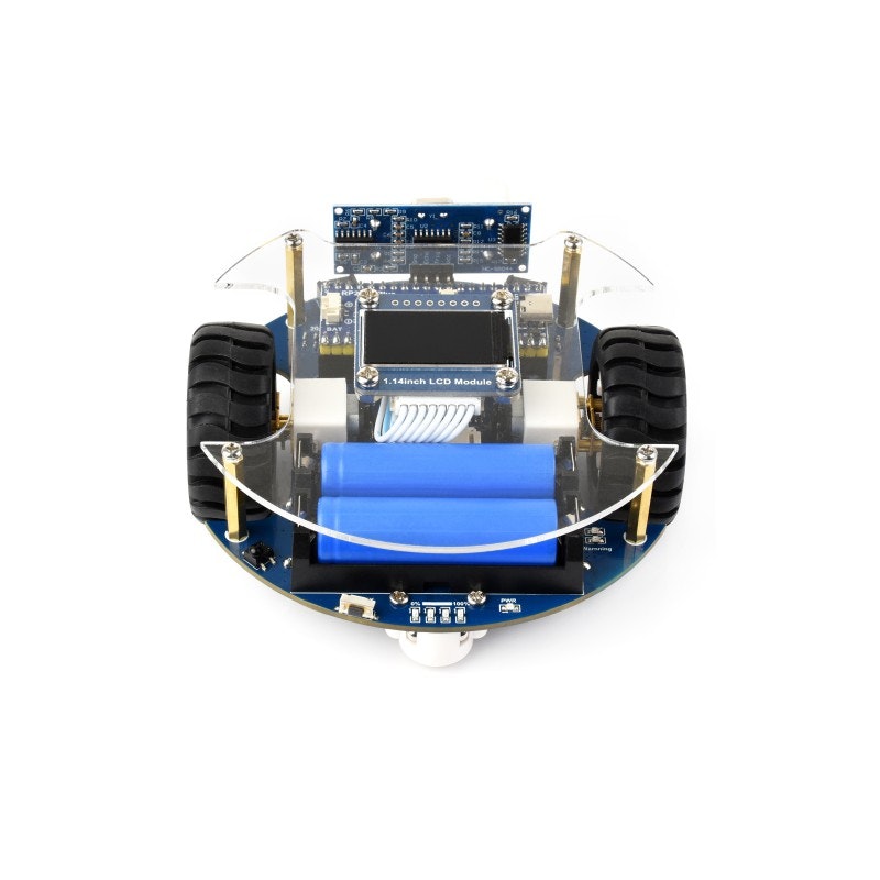 Pico2Go Robot: RP2350-Plus Based, Object tracking & Remote Control