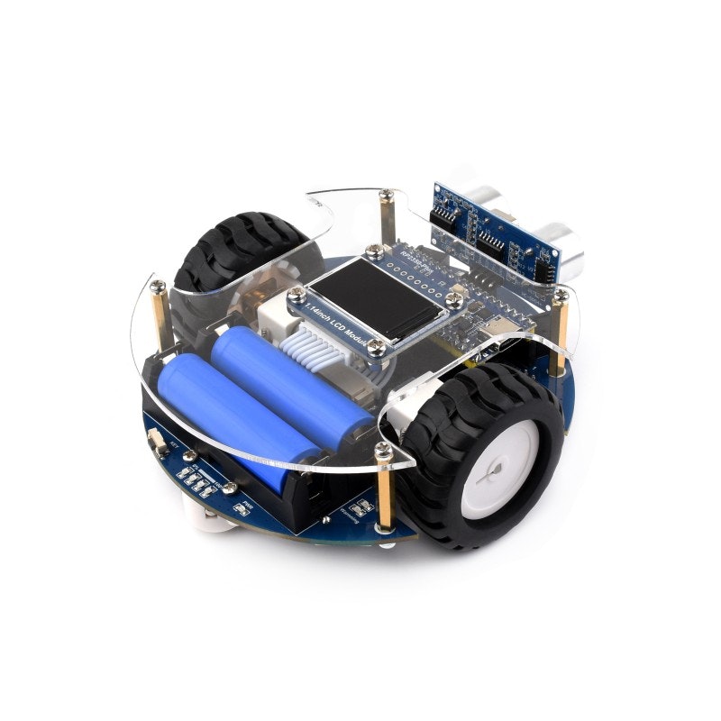 Pico2Go Robot: RP2350-Plus Based, Object tracking & Remote Control