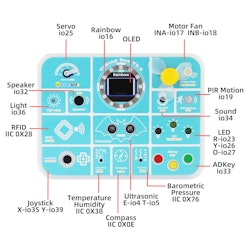 Kidsbits STEM ESP32 Coding Box V2.0 IOT Starter Kit Support KidsBlock/MicroPython Programming