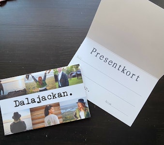 Dalajackans Presentkort från