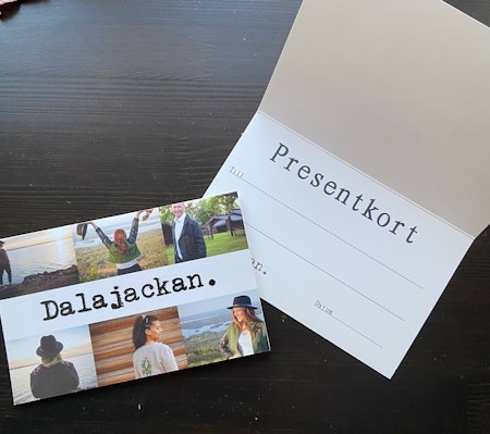 Dalajackans Presentkort från