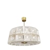 Orrefors Two-tier Chandelier by Carl Fagerlund