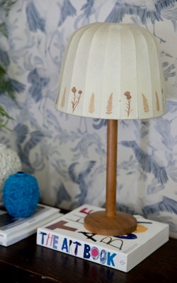 Hans-Agne Jakobsson Pine Table Lamp by Markaryd. 1960s.