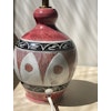 Tilgman Keramik for Pagos Pink Small Stoneware Table Lamp. 1960s.