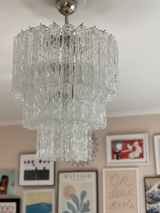 Murano Glass Chandelier 'Tribe'.