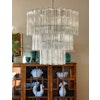 Murano Glass Chandelier 'Tubular'. Large size.