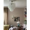 Murano Glass Chandelier 'Drop'. Small size - height 70 cm