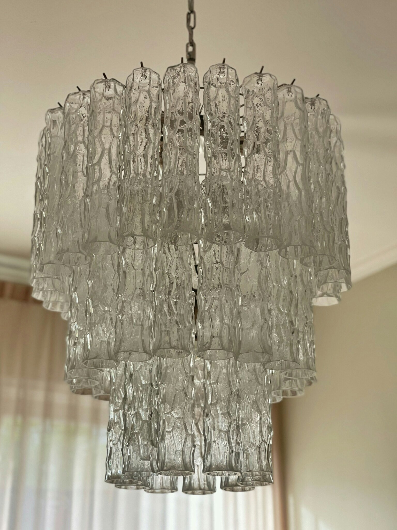 Murano Glass Chandelier 'Tribe'.