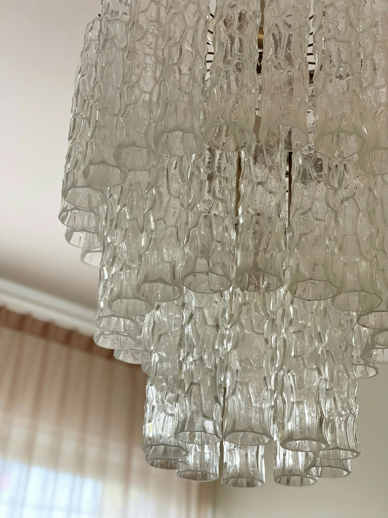 Murano Glass Chandelier 'Tribe'.