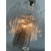 Murano Chandelier 'Tubular'. Medium Size. Mixed Glasses.