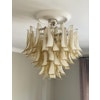 Yellow Murano Chandelier - Mazzega Style - LARGE PLUS