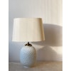 Gunnar Nylund Large Chamotte Stoneware Table Lamp. 1950s.