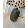 Agne Aronsson Vintage Brown-Green Ceramic Table Lamp. 1960s.