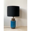 Bitossi Turquoise Ceramic Table Lamp