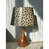 Gunnar Nylund Organic Formed, Brown Table Lamp for Rörstrand. 1950s.