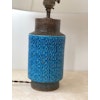 Bitossi Turquoise Ceramic Table Lamp