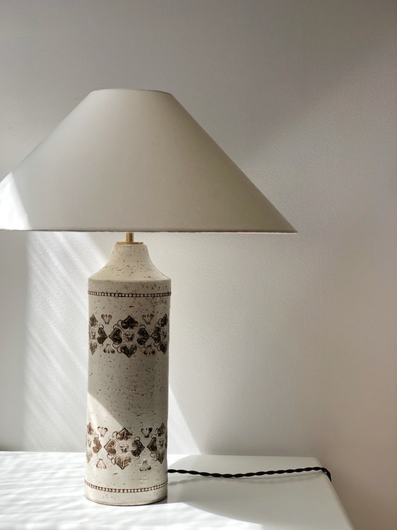 Bitossi for Bergboms Large Ceramic Table Lamps (3 available)