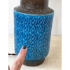 Bitossi Turquoise Ceramic Table Lamp