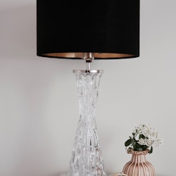 Orrefors Crystal Table Lamp RD-1477 by Carl Fagerlund, large size