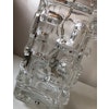 Pair of Pukeberg Clear Glass Table Lamps, Swedish Modern 60's