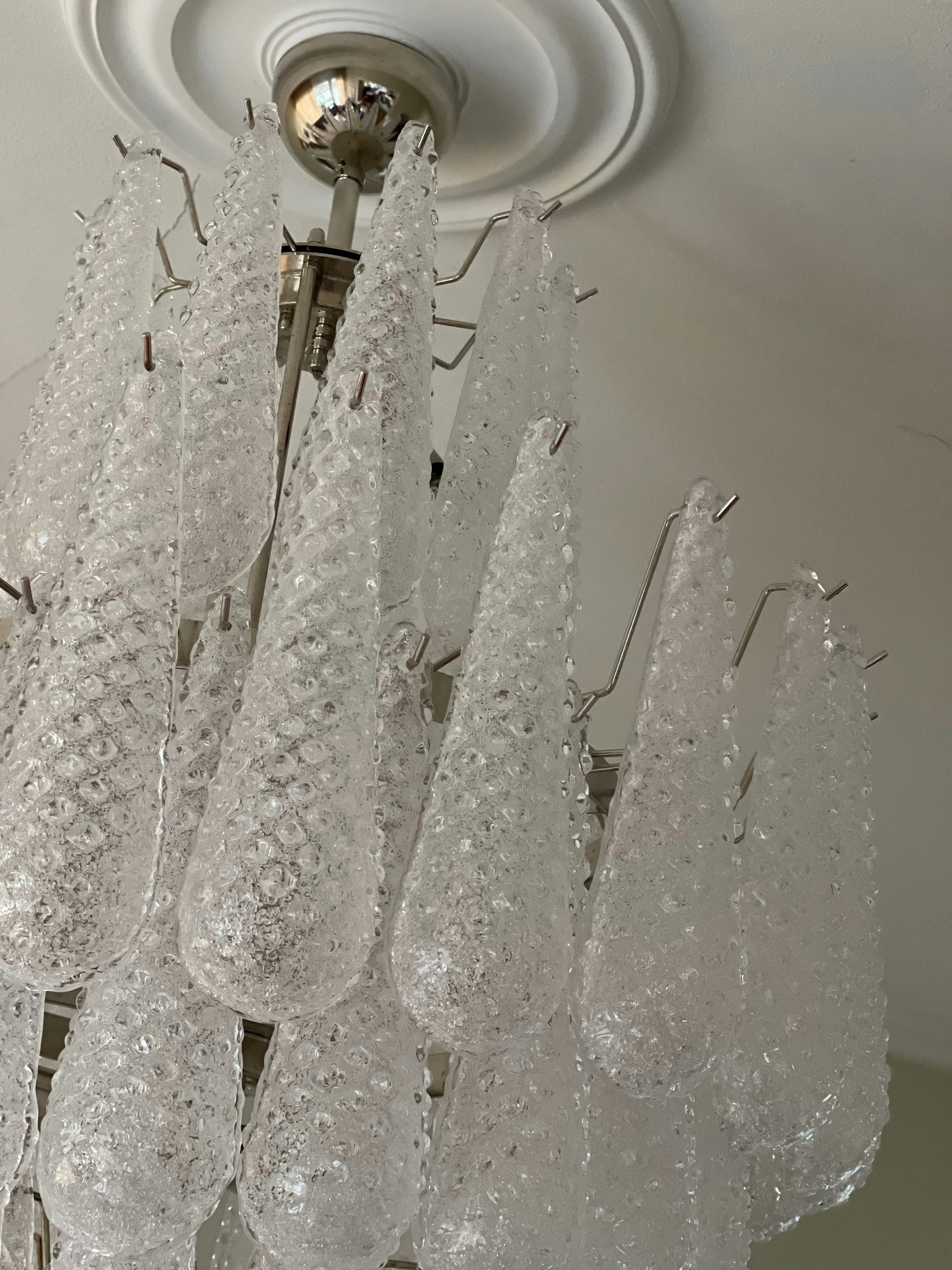 Huge Murano Chandelier Drop ’CROWN’