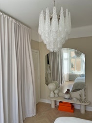 Murano Chandelier • DROP • small size • clear glass