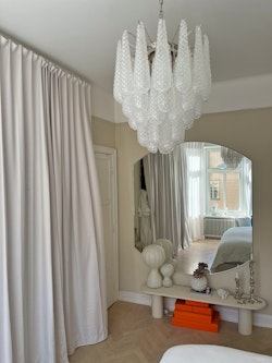 Murano Chandelier • DROP • small size • clear glass