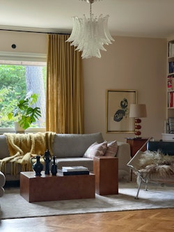 Murano Chandelier FEATHER. Medium sized.