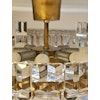 Mid-century Modern Orrefors Large Chrystal Chandelier