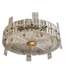 Mid-century Modern Orrefors Large Chrystal Chandelier