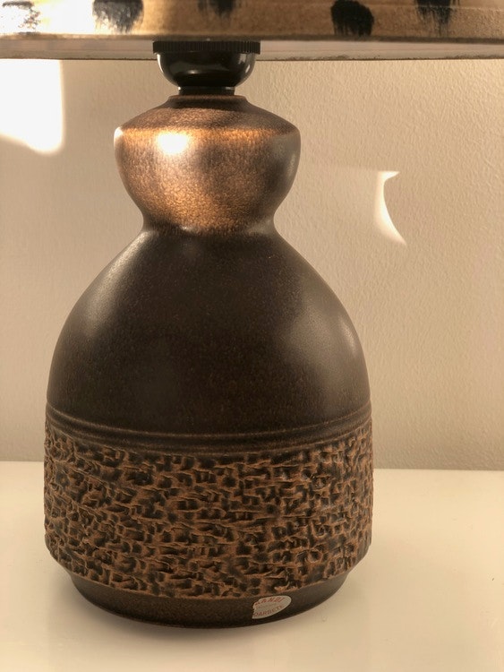 Brandi Brown Ceramic Table Lamp