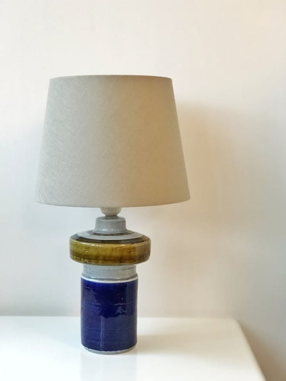 Scandinavian Modern Porcelain Lamp 'Titus' by Olle Alberius for Rorstrand